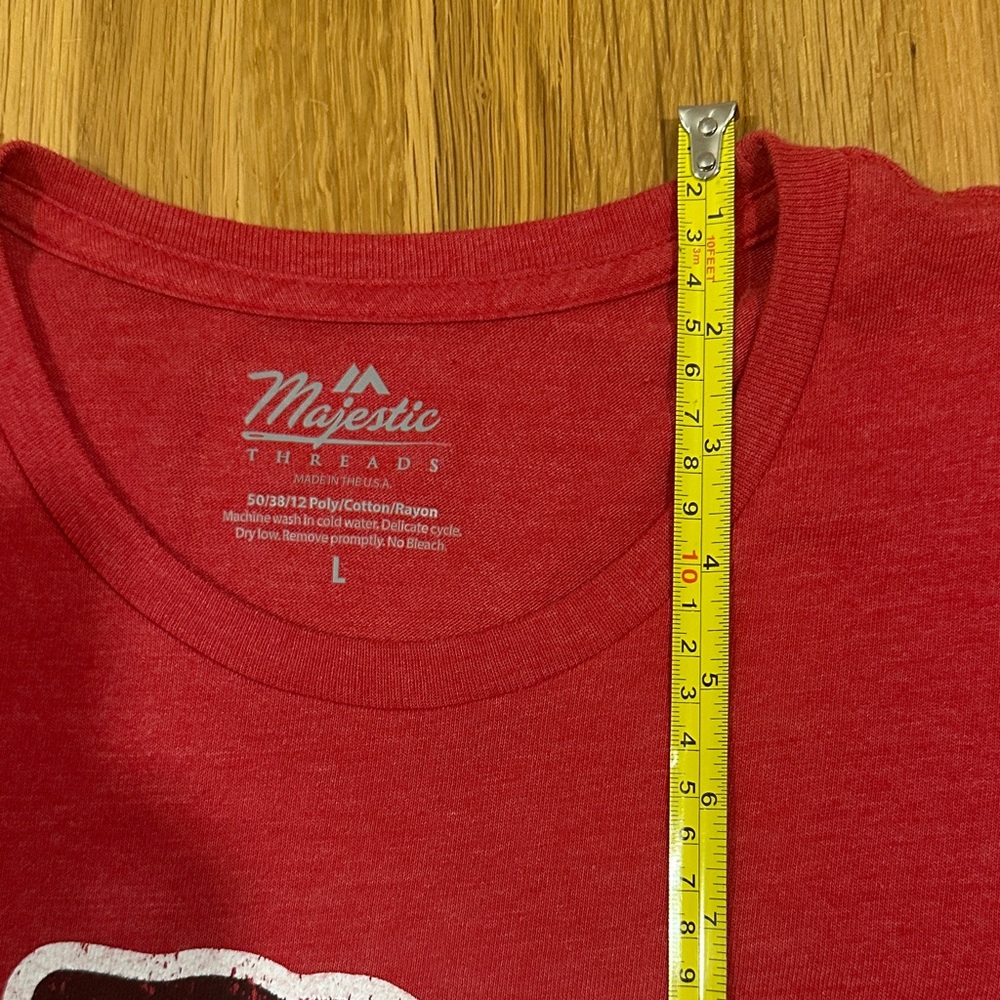 *last chance* Majestic Threads | Women’s Red Kansas City Chiefs T-Shirt - Picture 6 of 15